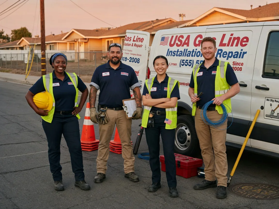 Gas Line Installation company in Menifee, AR
